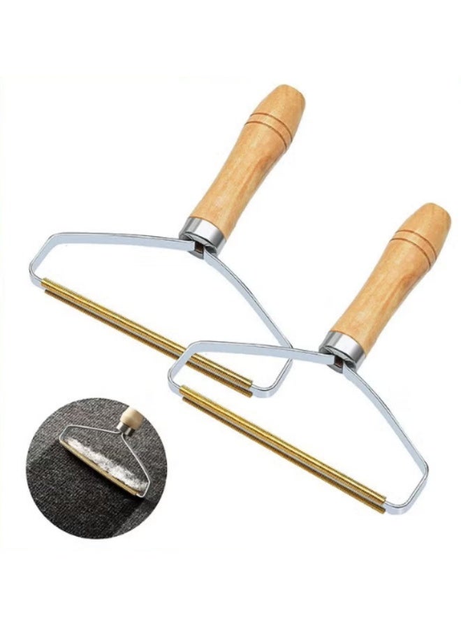 مزيل كرات الوبر ووبر الحيوانات الأليفة (قطعتان)، قابل لإعادة الاستخدام - لتنظيف السجاد، الملابس، الأثاث، الأقمشة والسيارة (ألوان متعددة) - Image 1