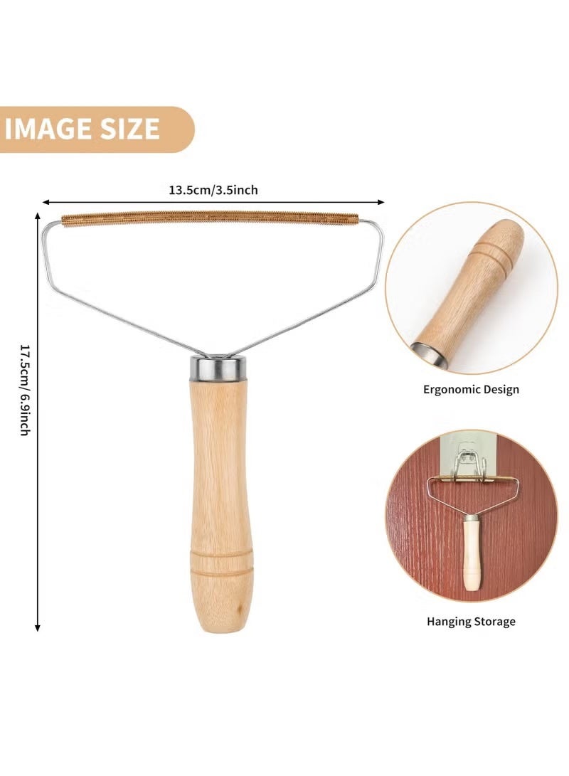 مزيل كرات الوبر ووبر الحيوانات الأليفة (قطعتان)، قابل لإعادة الاستخدام - لتنظيف السجاد، الملابس، الأثاث، الأقمشة والسيارة (ألوان متعددة) - Image 3