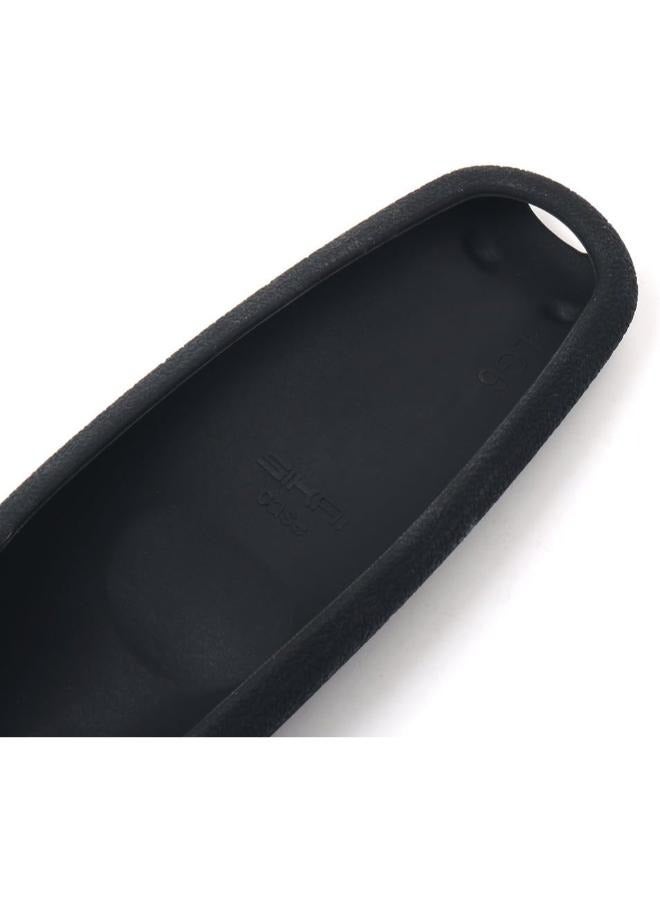 SIKAI Shockproof Silicone Case for LG AN-MR600 / LG AN-MR650 / AN-MR18BA / AN-MR19BA Magic Remote Battery Cover Protective Skin Holder Washable Dirt-Proof Anti-Lost with Remote Loop (Black) - Image 2