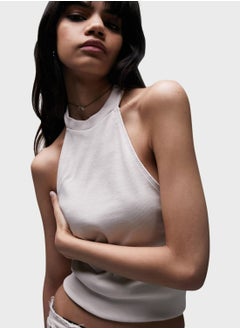 TOPSHOP Halter Open Back Top  - Image 3