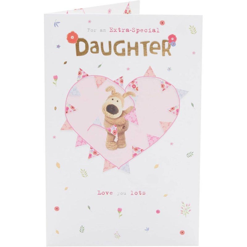 UK Greetings For An Extra-Special Daughter Love You Lots Happy Birthday Greeting Card (14.9 x 22.9 cm) - Image 1