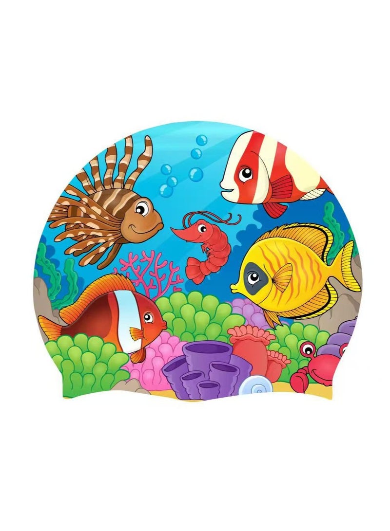 Nariele New High Stretch Adult Swimming Cap