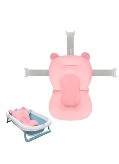 MUMS PLANET Baby Bath Pillow Baby Bathtub Pad Newborn Bath Pillow  with Ergonomic Bath Pillow for Bathtub Baby Space Saving Bath Pad for Newborns, for 0-12 Months Baby Bath from MUMS PLANET  - Image 1