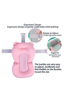 MUMS PLANET Baby Bath Pillow Baby Bathtub Pad Newborn Bath Pillow  with Ergonomic Bath Pillow for Bathtub Baby Space Saving Bath Pad for Newborns, for 0-12 Months Baby Bath from MUMS PLANET  - Image 3
