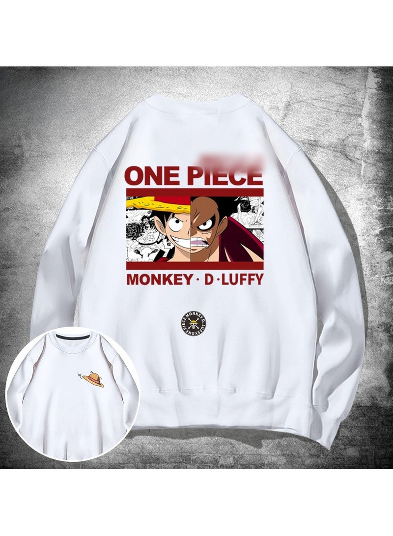 KUYING New One Piece Casual Loose Round Neck Hoodie  - Image 1