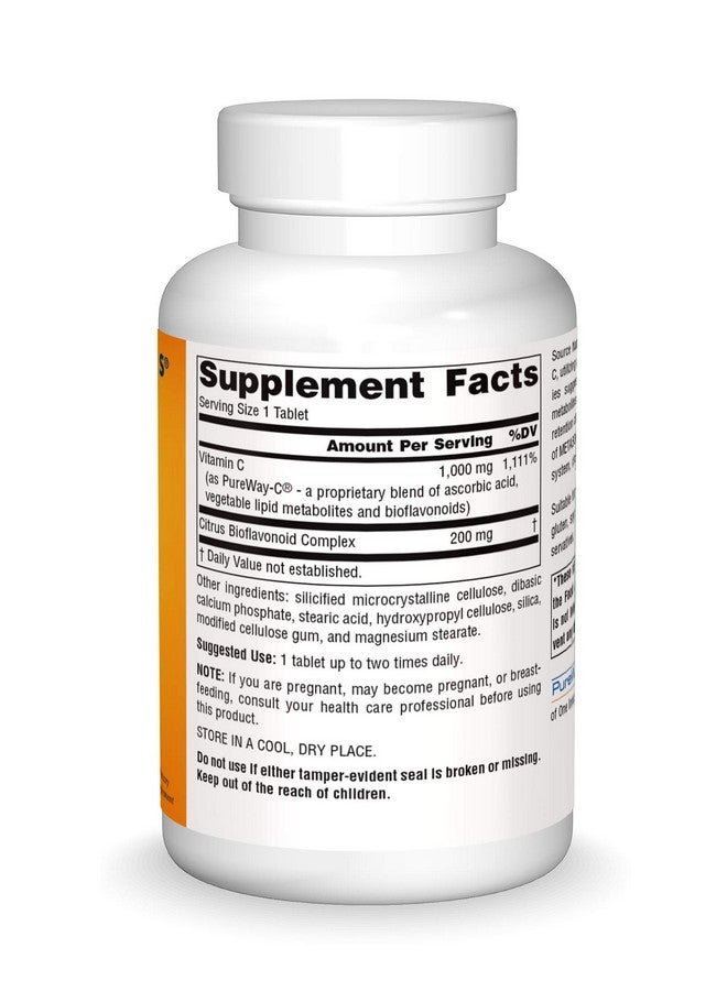 Source Naturals Metabolic C 1000 Mg Vitamin C 100 Tablets - Image 3