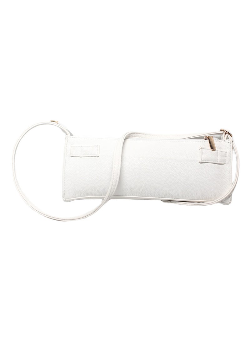 Glitter Women Hand Bag - White - Image 1