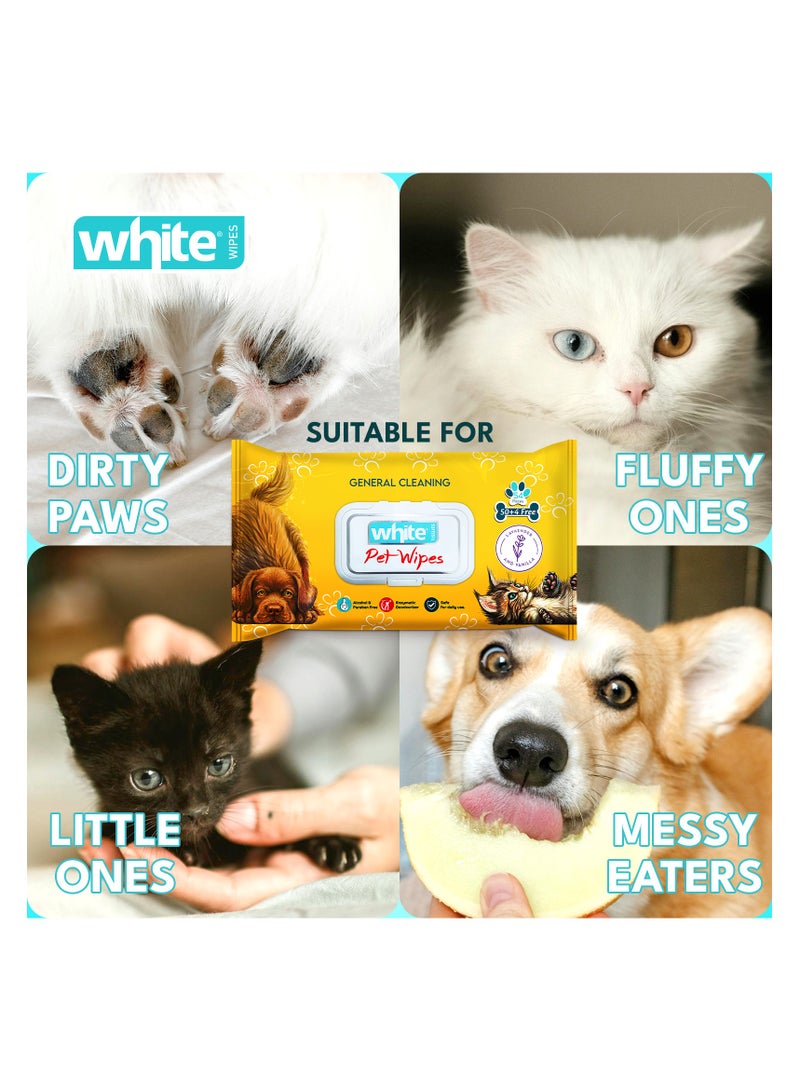 White Wet Wipes 54 pulls, 3 in 1 - Image 4