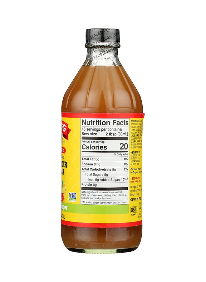 Bragg Organic Apple Cider Vinegar With Citrus Ginger  - Image 5