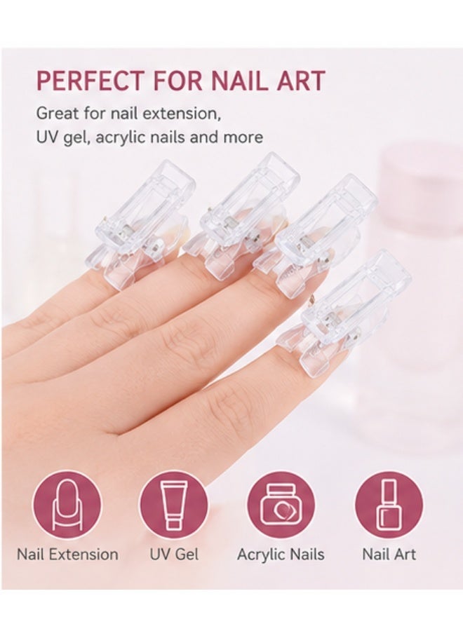 ORiTi 5-Piece Clear Nail Tips Clip Set - Image 3