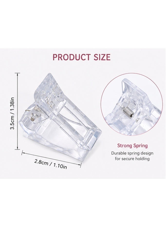 ORiTi 5-Piece Clear Nail Tips Clip Set - Image 5