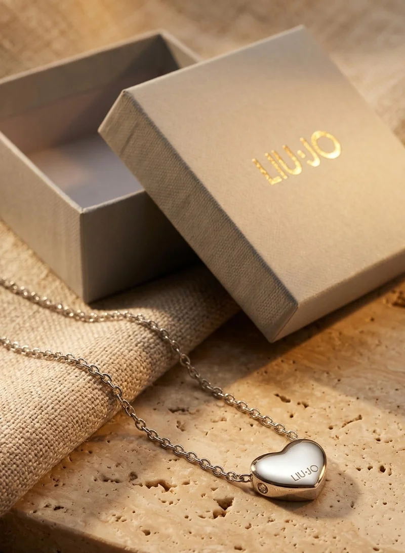 Liu Jo  Liu Jo Semplice Silver Necklace for Women | Best Price UAE
