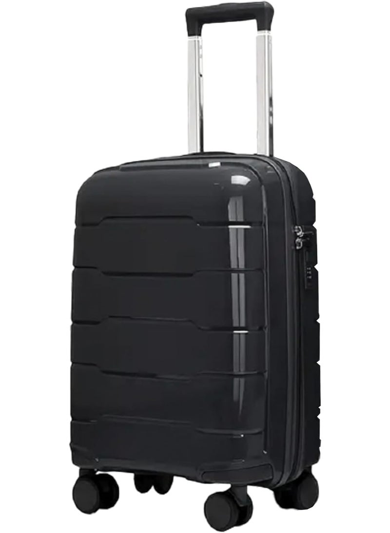 Scratch Resistant Polypropylene Travel Suitcase with 360° Silent Wheels, Lightweight Hard Shell Luggage for Easy and Smooth Travel - Image 1