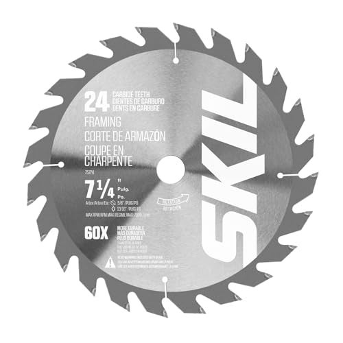Skil 7-1/4 In. 24-Tooth Carbide Framing Circular Saw Blade  10-Pack-75724-10 - Image 2