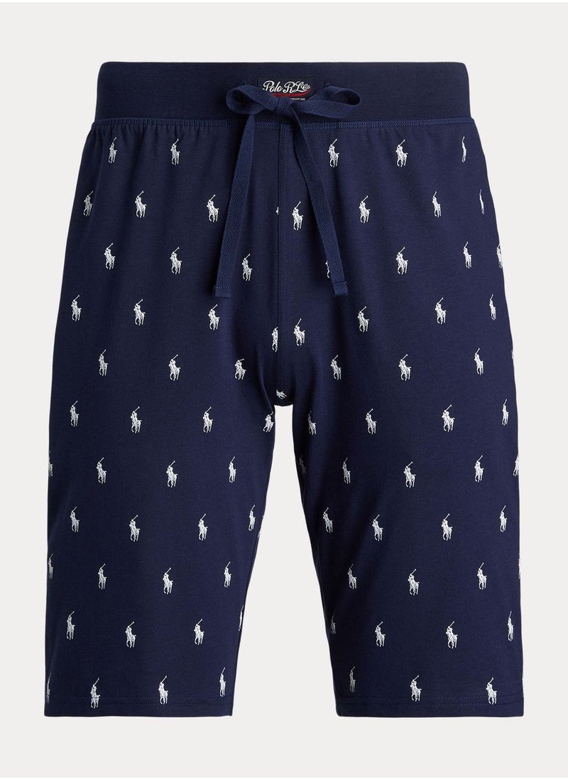 POLO RALPH LAUREN - Printed Drawstring Detailed Shorts - Image 1