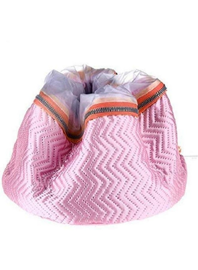 CELLEBII® Hair Care Thermal Head Spa Cap Treatment with Beauty Steamer Nourishing Heating Cap, Spa Cap For Hair, Spa Cap Steamer For Women color pink - Image 5