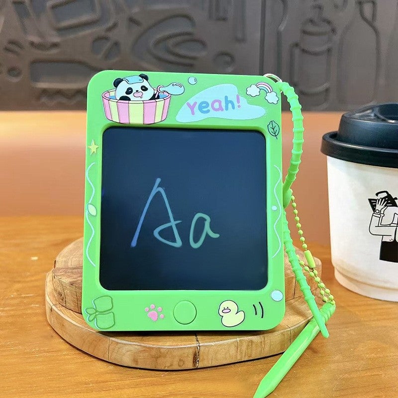 VNM Cute Cartoon Animal Medium Graffiti Drawing Board Keychain - Fun Writing Accessory for  Bags - Image 1