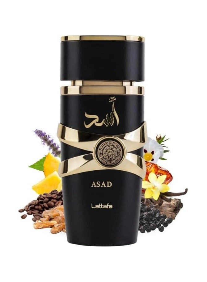 Lattafa Asad for Men by Lattafa Eau de Parfum 100ml - Image 2