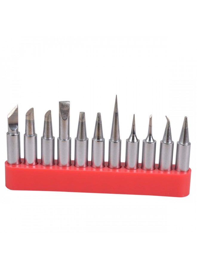 TECKE 11X T18 Soldering Iron Tips Replacement for HAKKO Tip for HAKKO FX-888D FX-888 FX-600(11 pcs tip Set) - Image 1