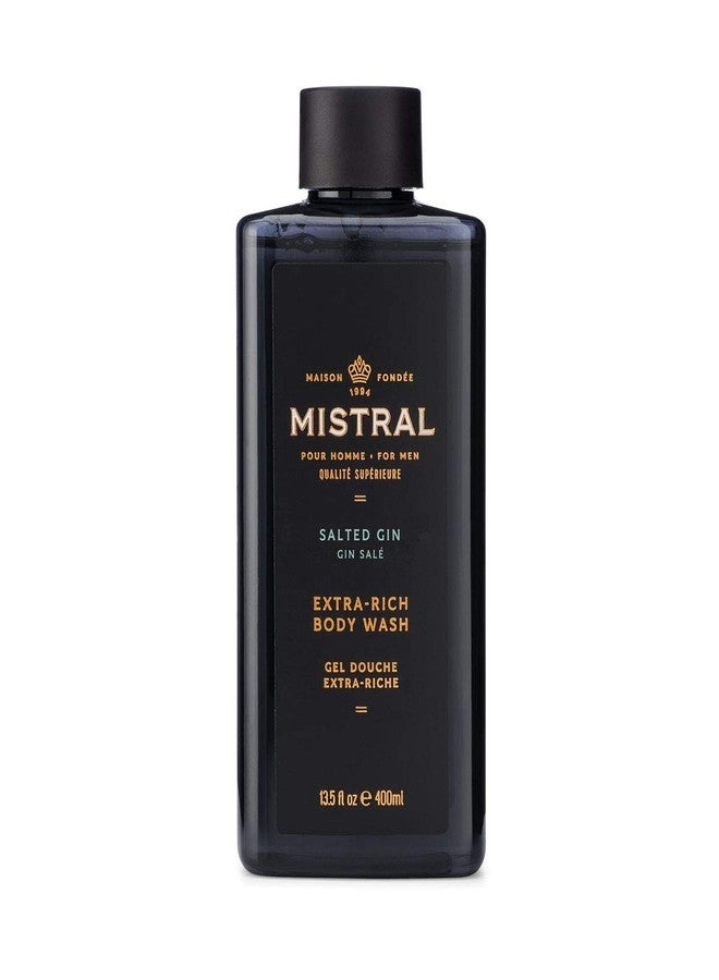 Mistral Extra Rich 2-in-1 Body and Hair Wash, Salted Gin, 13.5 fl oz