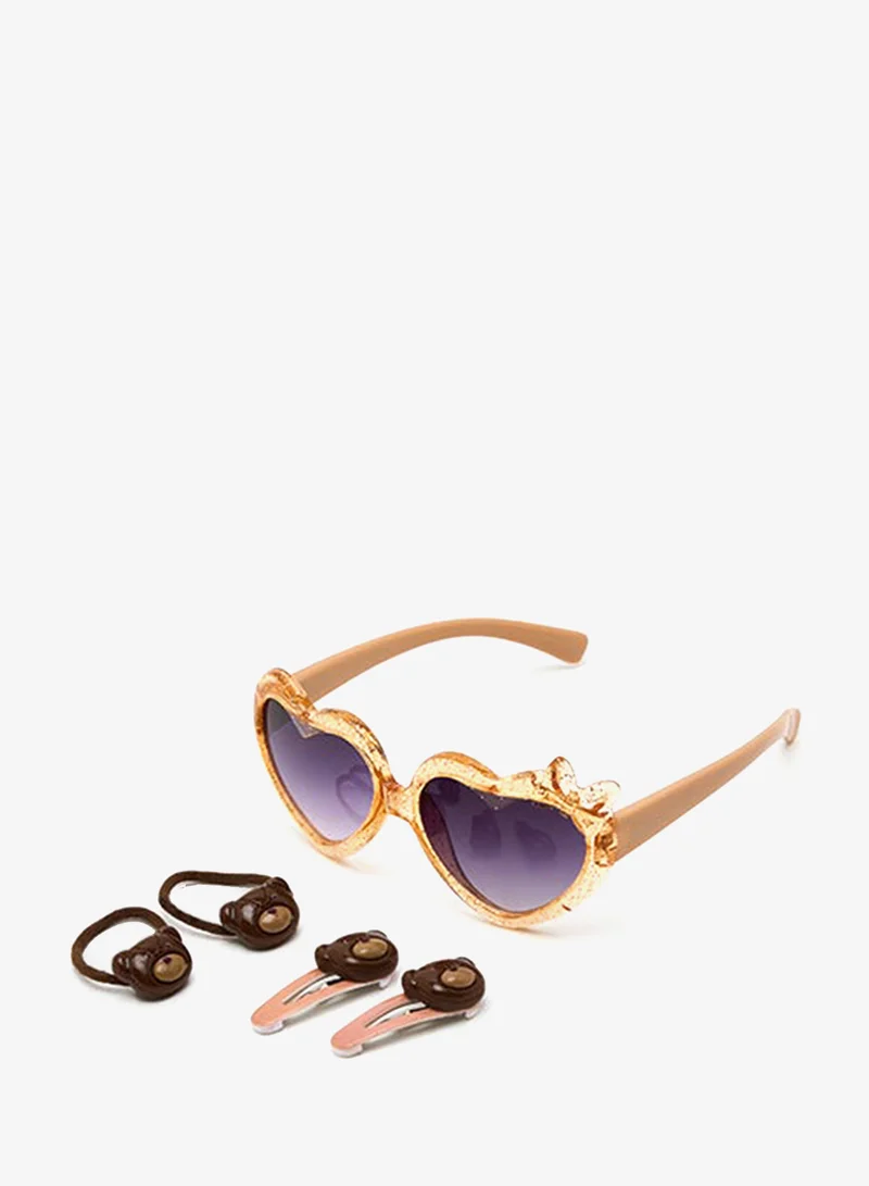 أر أند بي Sunglasses & Hair Accessories Set