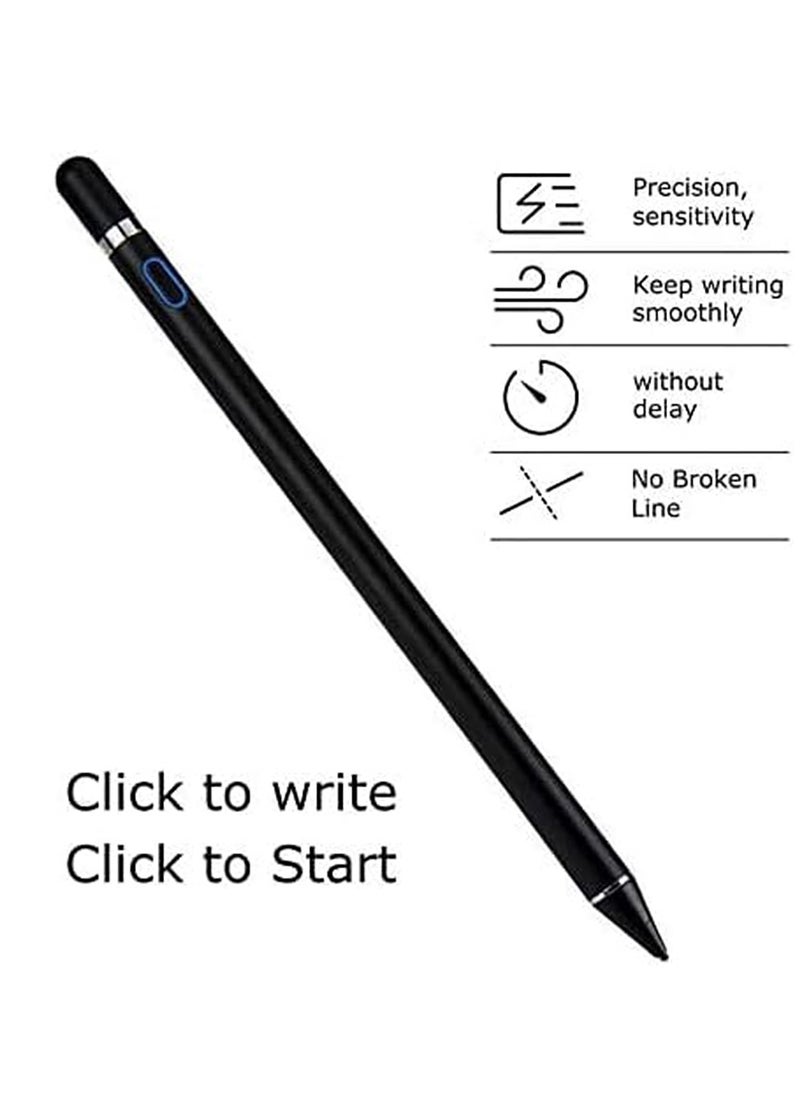 GREEN LION Touch Screen Stylus Pen by Green Lion, 1.45mm Fine Tip, 100mAh Battery, Micro USB Charging, Universal Compatibility for iOS & Android Devices  - Image 3