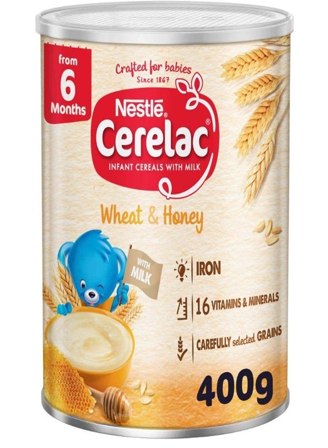 Baby Cereal Wheat And Honey From 6 Month 400 Gm