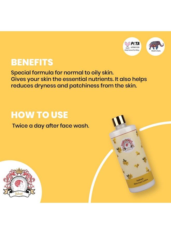 Indrani Cosmetics Indrani Skin Care Lotion For Women Protects Skin From Pollution 500 Ml - Image 4