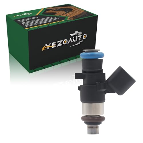 Yezoauto Fuel Injector Compatible with Polaris ACE570 1619 RZR 900 1419 Ranger Crew 570 1415 Ranger XP 900 1319 Sportsman 450 2016 More Replace OE 2521068 0280158258 2521068 Set of 1 - Image 1