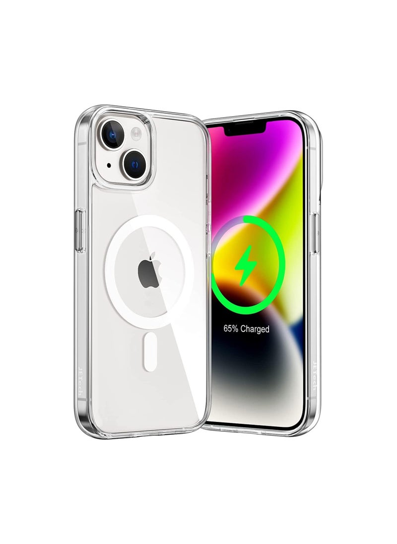 Generic - Clear Magnetic Case for iPhone 13 compatible with MagSafe magnetic charging. Slim design and soft touch, it provides strong protection against shocks and scratches, with a non-slip surface for better grip. It combines elegance and durability for optimal protection for your phone. - Image 1