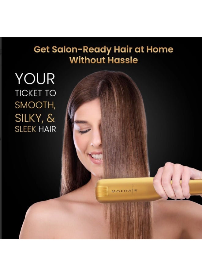 MoeHair Mohair Tourmaline Hair Straightener Wet & Dry - Image 2