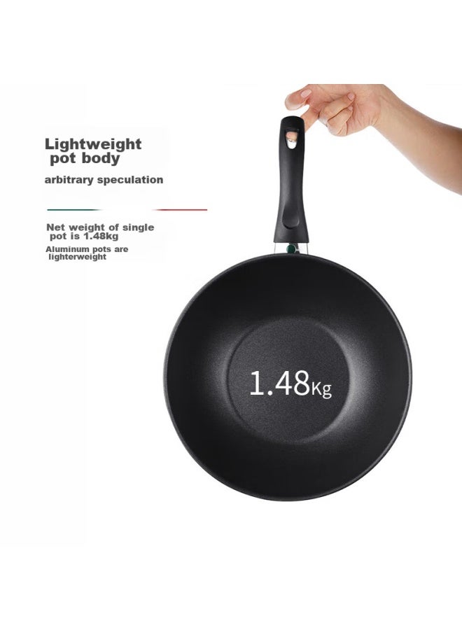 Ballarini Balalini Non-stick Wok, Imported, Suitable For Frying And Stir-frying, Lightweight, For Gas Stoves, 30cm, Naples Series - Image 4