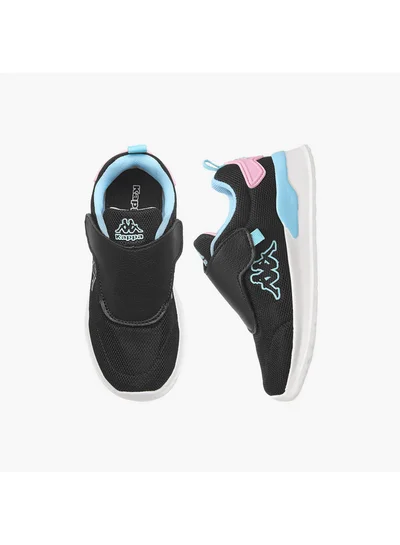 Kappa Girls' Pull Tab Detail Sports Shoes with Hook and Loop Closure