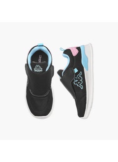 Kappa Girls' Pull Tab Detail Sports Shoes with Hook and Loop Closure  - Image 1
