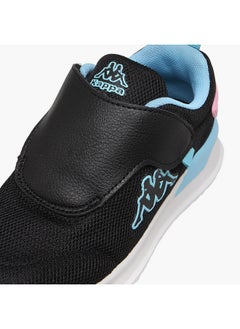 Kappa Girls' Pull Tab Detail Sports Shoes with Hook and Loop Closure  - Image 4