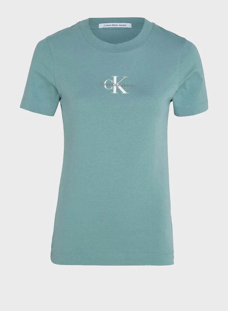 Calvin Klein Jeans Crew Neck Logo T-Shirt