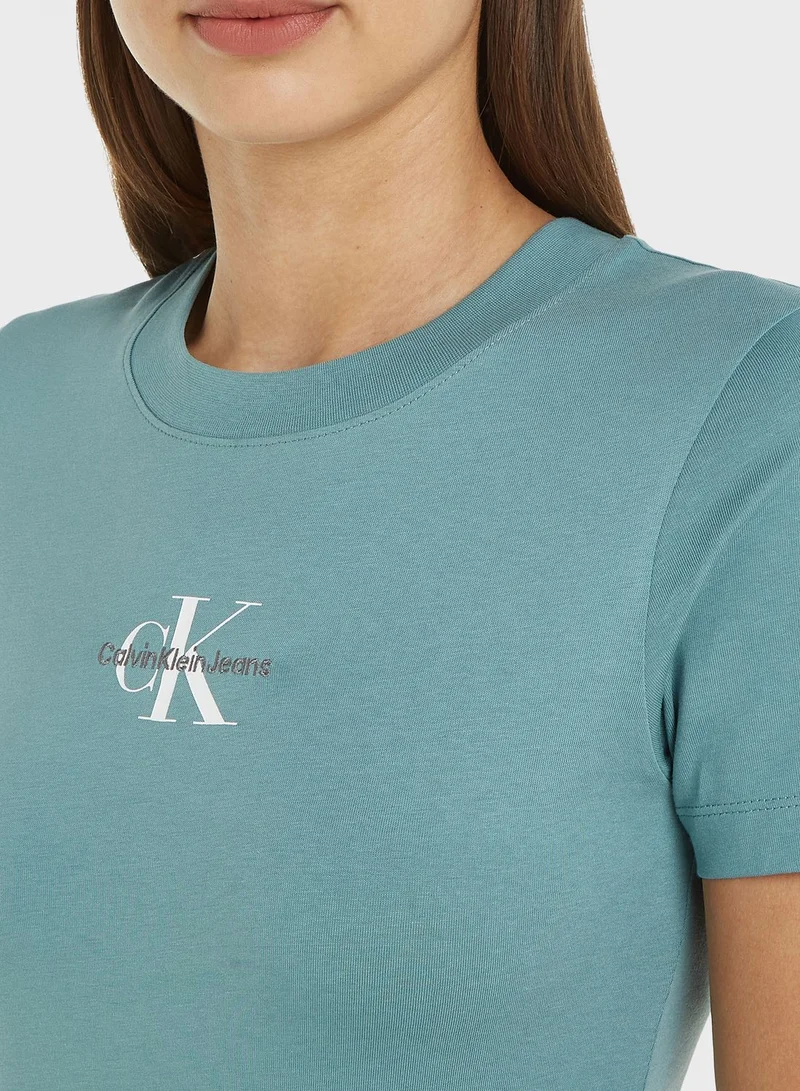 Calvin Klein Jeans Crew Neck Logo T-Shirt