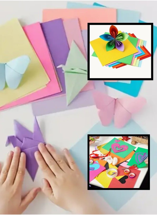 Generic 100 Sheets A4 Size Multi Color Paper -  Colored Page – 100 Sheets – 5 Bright Assorted Colors for Craft, Printing, Office Use, DIY Projects, School Art Activities, Scrapbooking, and Invitations – Colorful Copier Paper - Color A4 Paper - A4 Paper  - Image 5