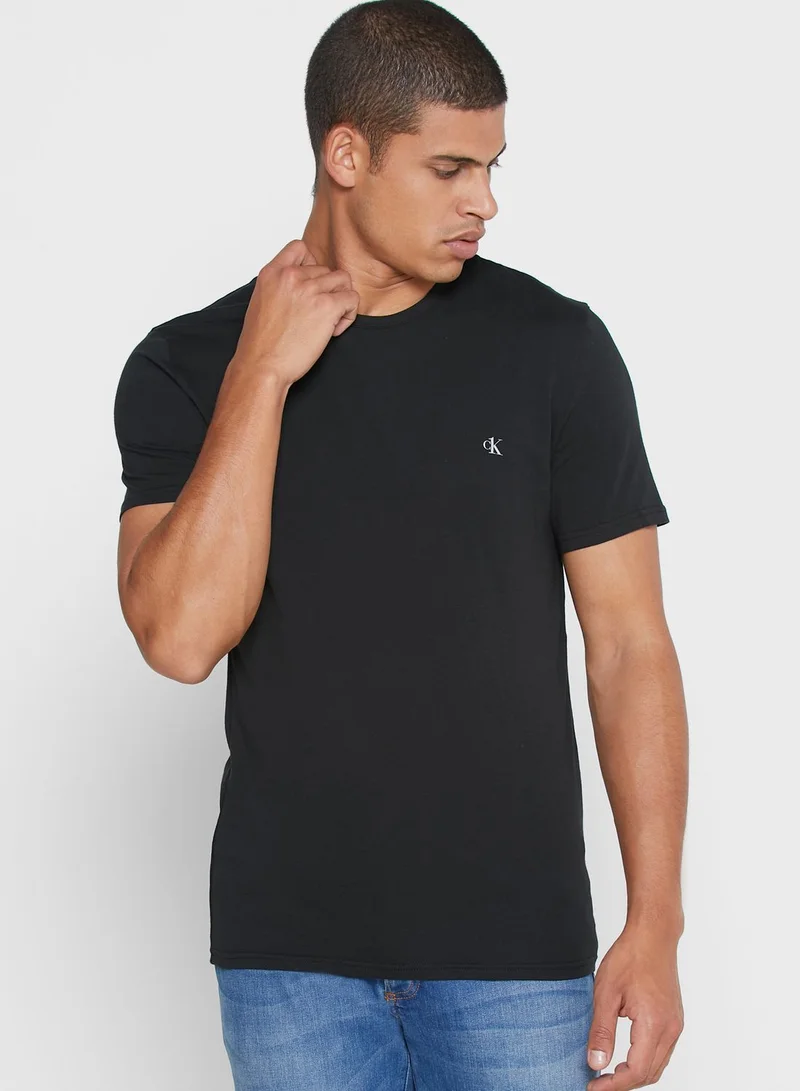 CALVIN KLEIN 2 Pack Essential Crew Neck T-Shirt