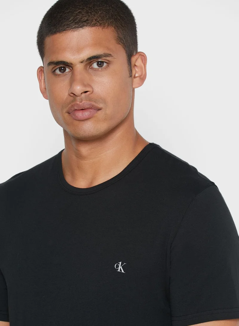 CALVIN KLEIN 2 Pack Essential Crew Neck T-Shirt