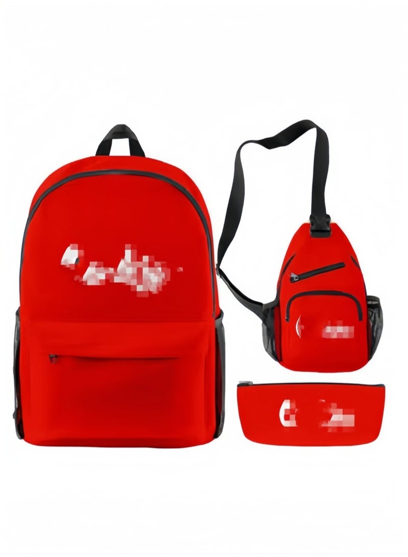 Nariele Leather Zippered Backpack