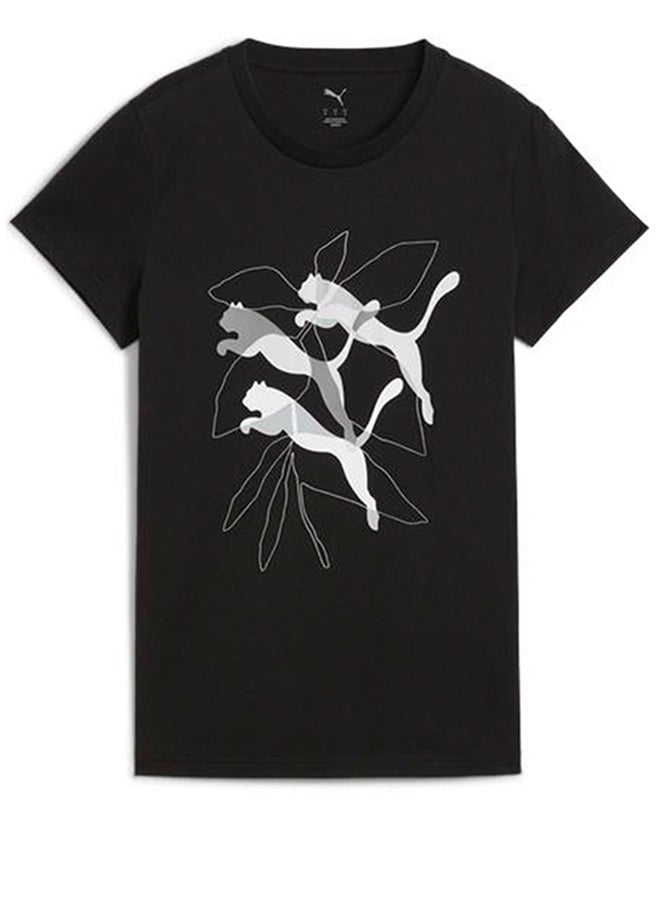 PUMA Graphics Branded Leaf T-Shirt  - Image 4