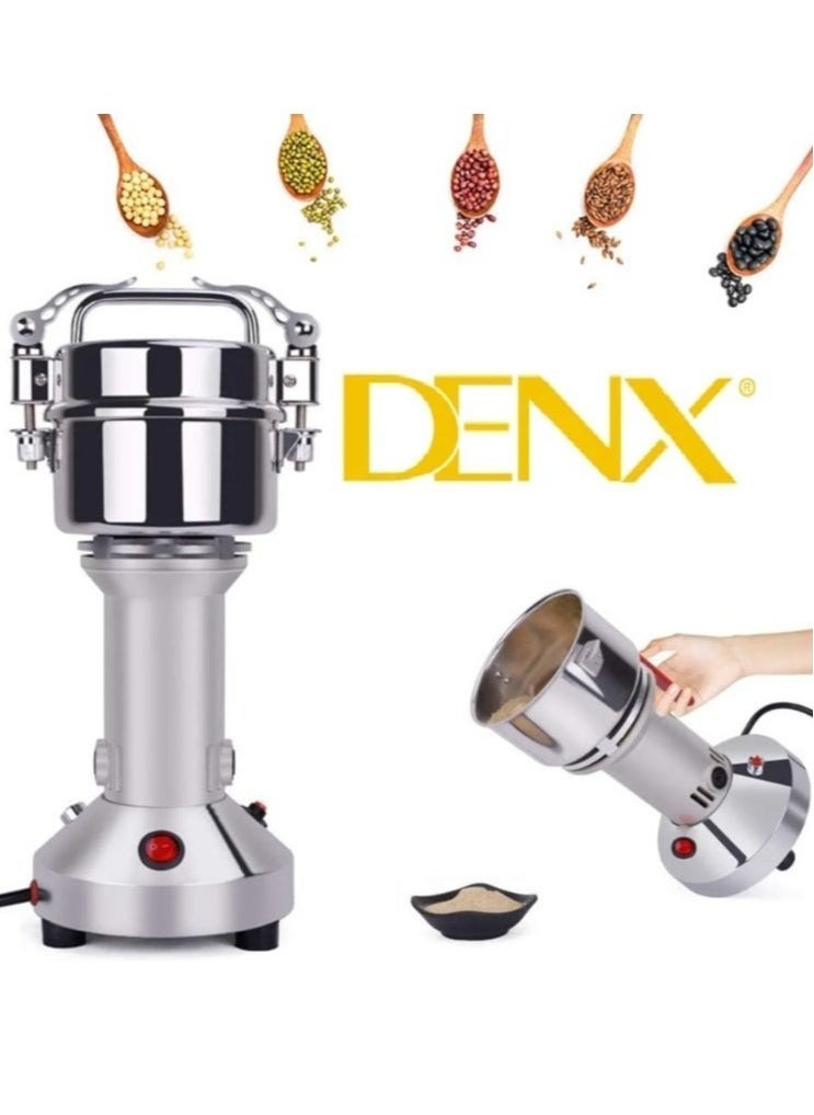 Denx 1200W Electric Comminutor Grinder Capacity 200G, Speed 28000R/Min, Using For Grinding Coffee/Beans/Spices/Grains/Herbs/Nuts, Suitable For Home/Restaurant/Hotels, Dx3221 - Image 4