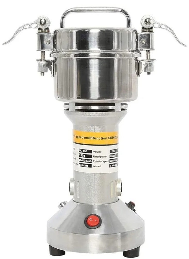 Denx 1200W Electric Comminutor Grinder Capacity 200G, Speed 28000R/Min, Using For Grinding Coffee/Beans/Spices/Grains/Herbs/Nuts, Suitable For Home/Restaurant/Hotels, Dx3221 - Image 3