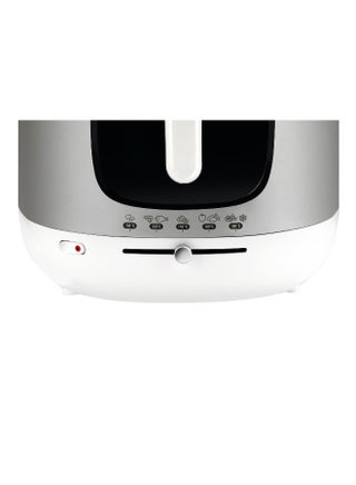 Deep Fryer | Mega |Large capacity | Removable Bowl | Autoatic Lid Opening System | Adjustable Thermostat | Viewing Window |  2 Years Warranty 2 kg 2100 W AM480027 White/Silver/Black - view 4