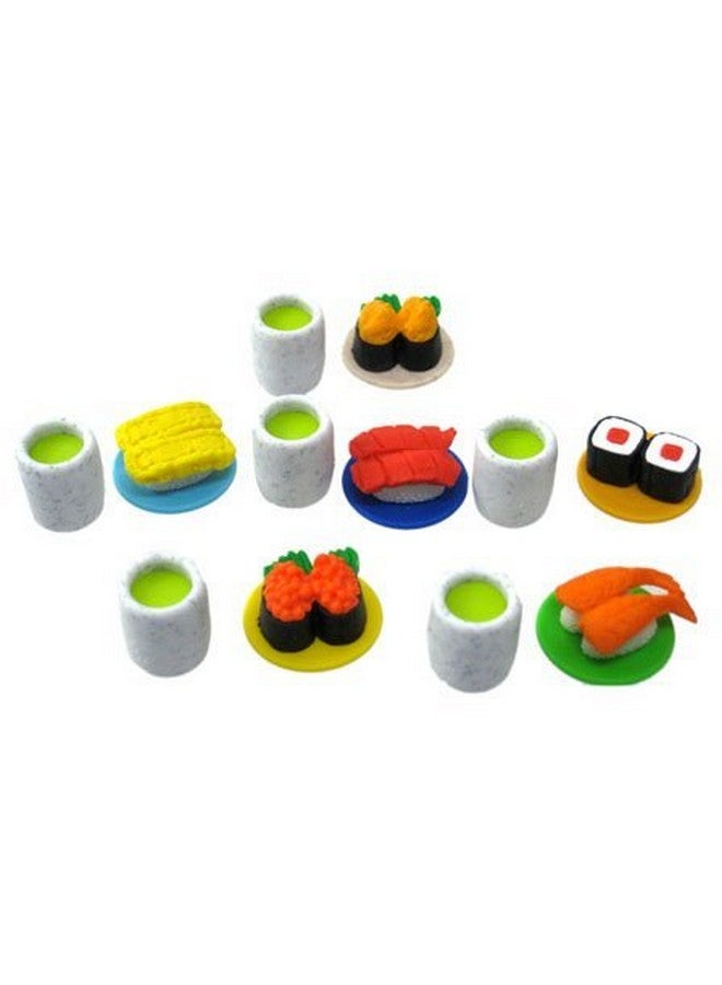 Iwako Japanese Erasers / Conveyor Belt Sushi 6Pcs - Image 2