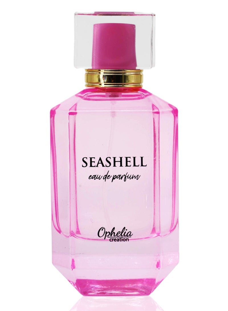 Grace Perfumes Seashell Eau de Parfum Fruity Floral Fragrance with Citrus and Berry Notes, Pink - Image 1