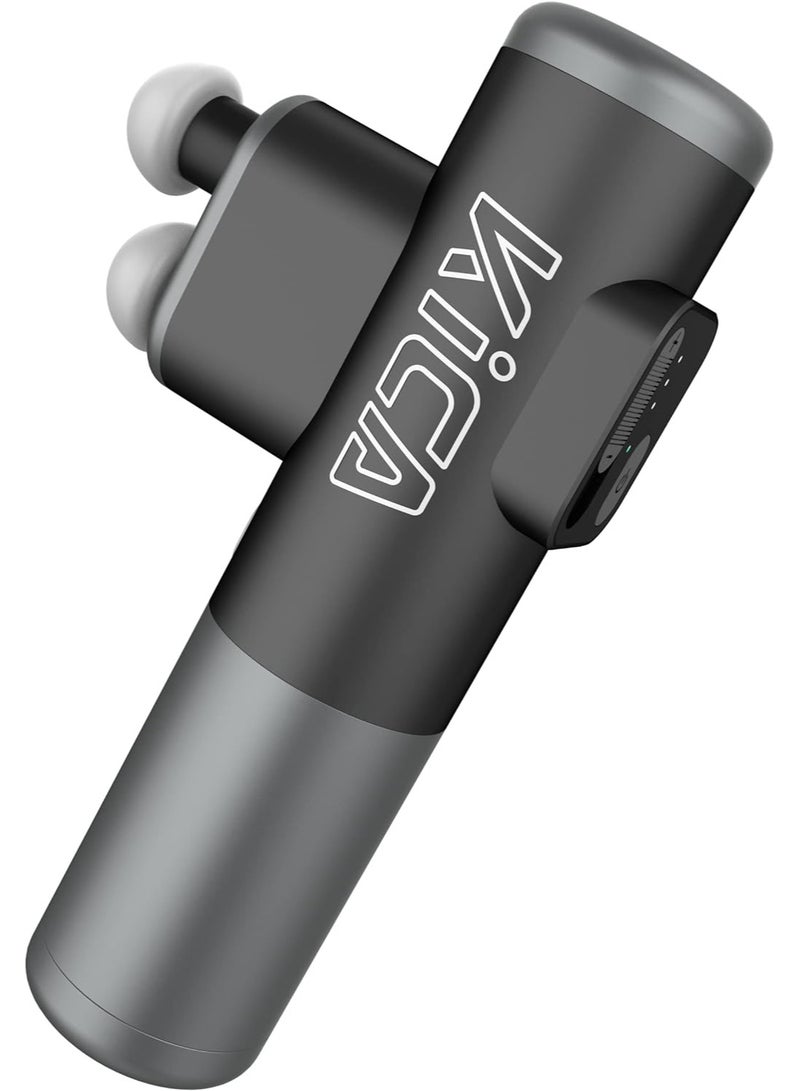 KiCA KICA K3 [Offial] Dual Head Massage Gun with 3 Massage Heads, Portable Mini Electric Body Massager Up to 5200 Times Per Minute, 3 Massage Methods - Image 2