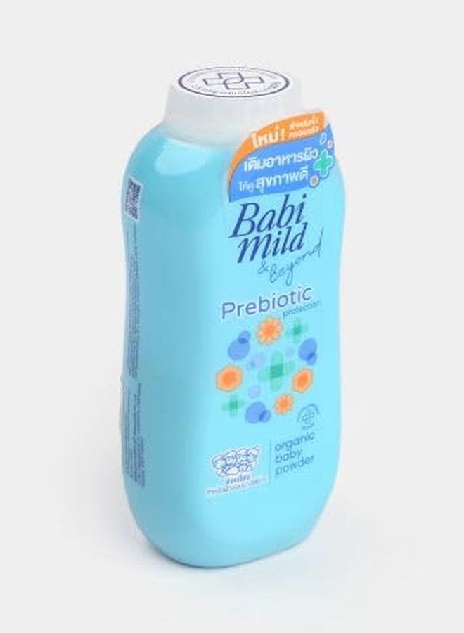 VIRAVIN HOUSEWARE Babi mild Organic Baby Powder with Prebiotic Protection, 160gm/Baby powder suitable for newborn baby everyone, clean and Cuddly scent/Product of Thailand. - Image 2