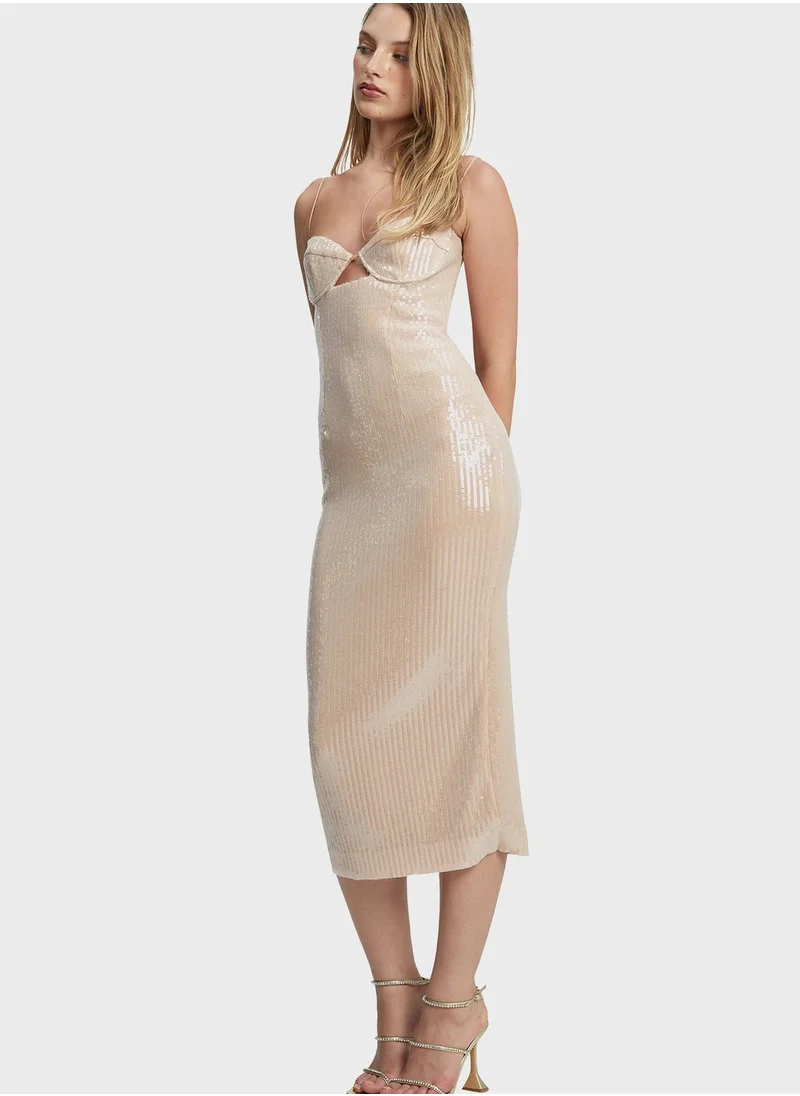 Bardot Bardot Sequin Detail Dress